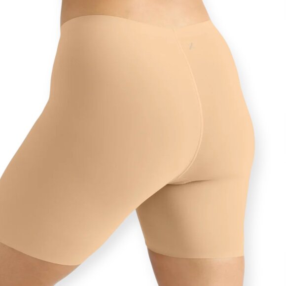 Knix Sz L Beige Thigh Saver Anti-Chafing Seamless Everyday Lightweight Shorts - Picture 1 of 9